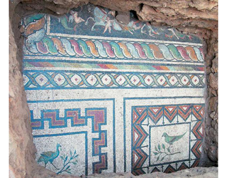 Illustration for article titled This Stunning Mosaic Was Just Uncovered In Greece
